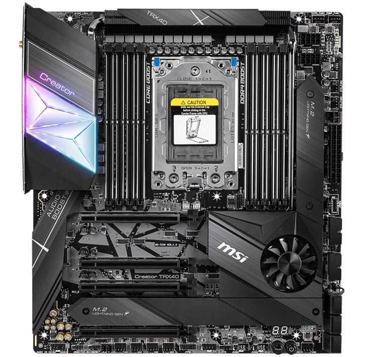 MSI Creator TRX40 - The AMD TRX40 Motherboard Overview: 12 New 